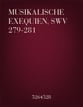 Musikalische Exequien, SWV 279-281 SATB Vocal Score cover